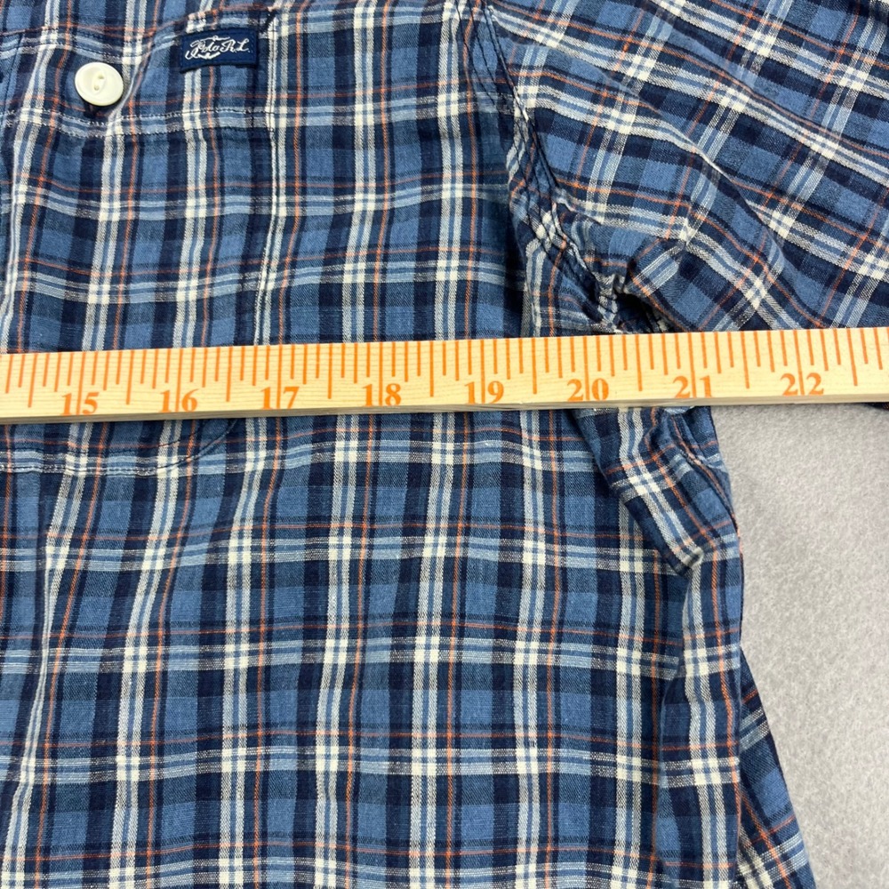 Polo Ralph Lauren Mens XL Blue Plaid Button Down Shirt Long Sleeve NWT - Picture 3 of 8